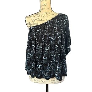 One Shoulder Boho Top